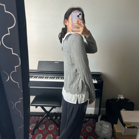 Layered collared sweater bundle - Picture 3 of 6